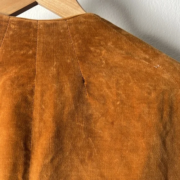 William Silva San Francisco Vintage Auburn Brown 1960sknee-length fall coat